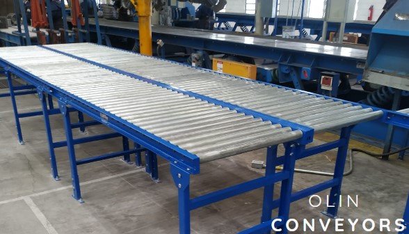 Transportador de rodillos de gravedad