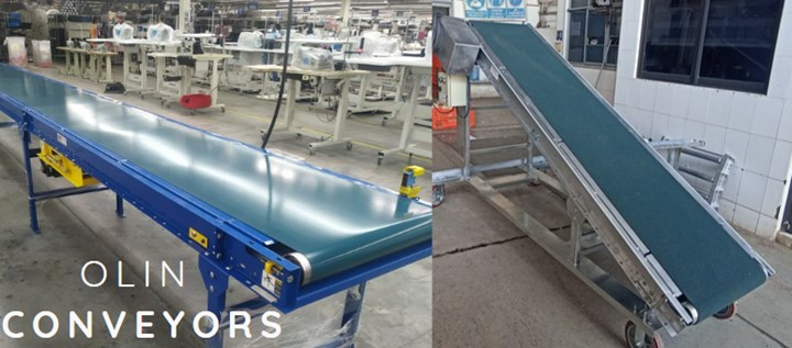 TRANSPORTADORES DE BANDA HORIZONTALES E INCLINADOS